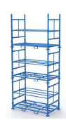 Double Level Tire Rack