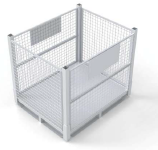 Galvanized Wire Mesh Folding Stillage